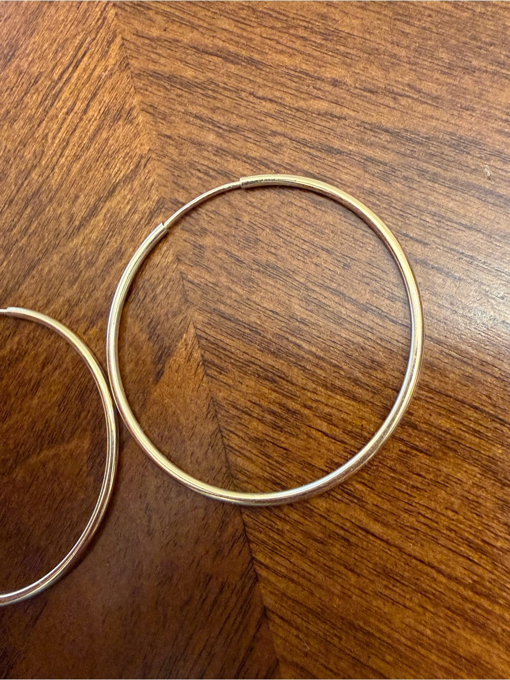 enewton Classic Gold filled 1.25” EndlessHoop Earrings - Elegant Women's Jewelry - Picture 3 of 4